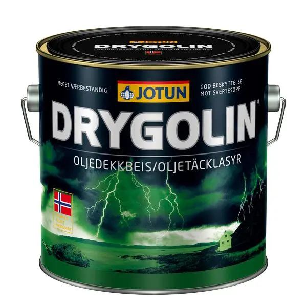 Oljedekkbeis drygolin 001 hvit 3l