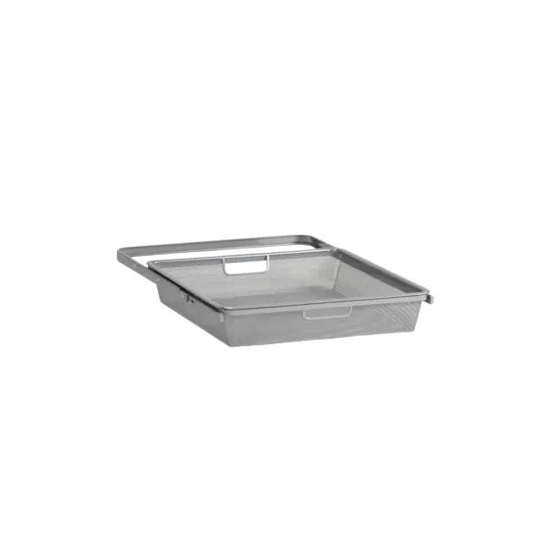 Meshkurv uttrekkbar 45/40/1 platinum 449x430x85 mm