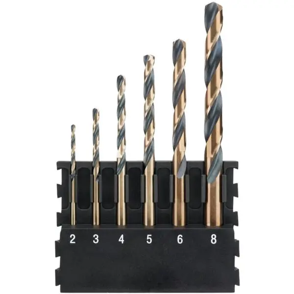 Bor 6stk metall m/holder dt70828 tough case+
