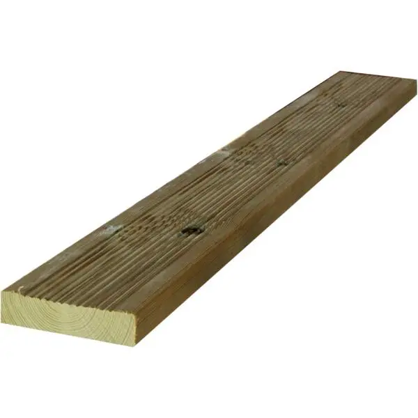 Terrassebord cu impregnert furu