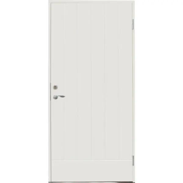 Ytterdør tradisjon 9x21v hvit ncs s0502-y lås 565 syl 1275
