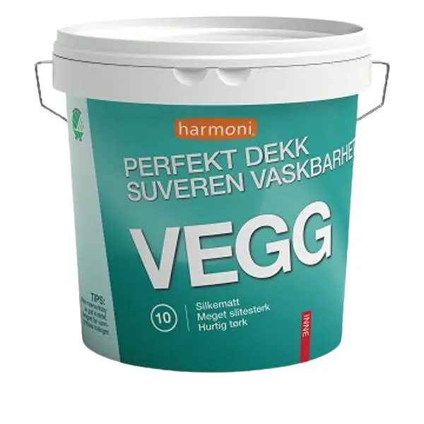 Veggmaling 10 a-base 2,7l silkematt