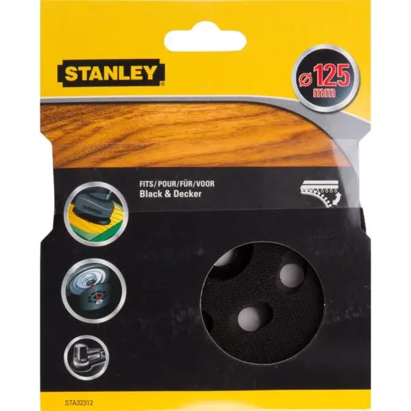 Slipesåle 125mm sta32312 til eksentersliper
