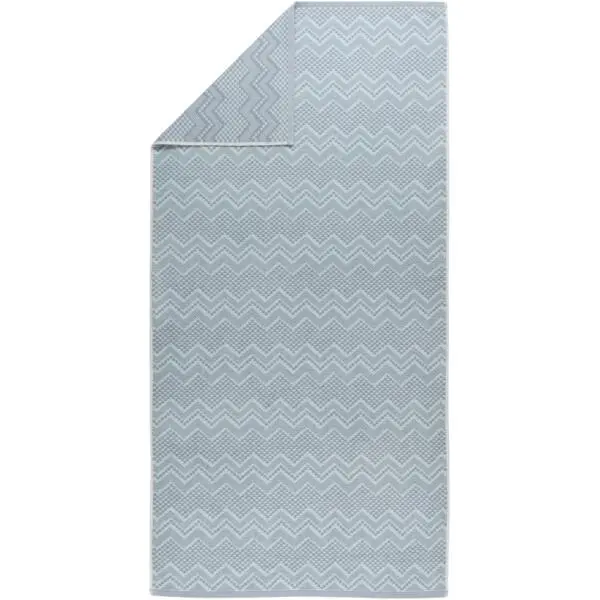 Badehåndkle portofino grå/aqua 70x140
