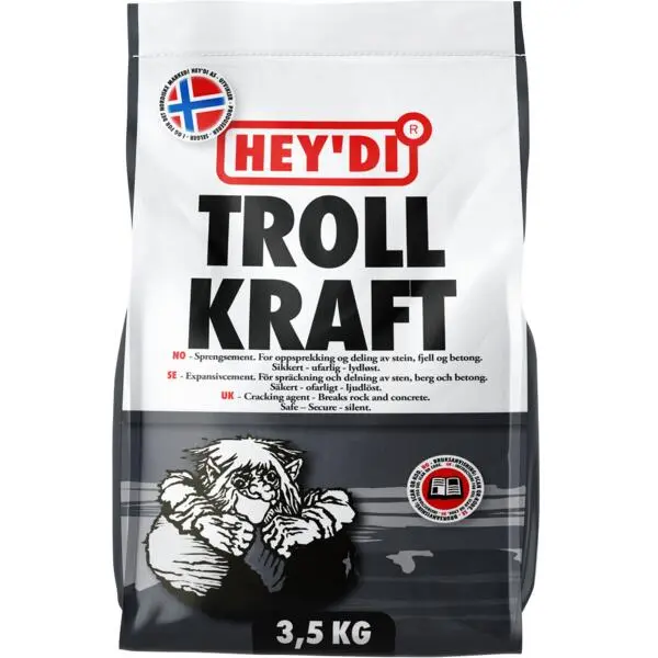 Trollkraft sprengsement 3,5kg