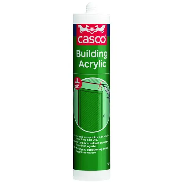 Fugemasse building acrylic grey 300 ml akryl