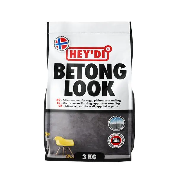 Betongmaling 3kg skifer
