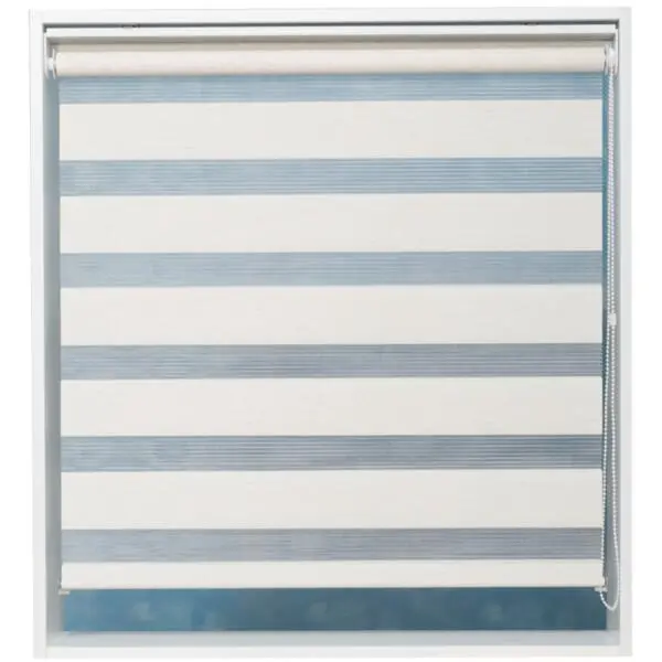 Rullegardin zebra 80x160 cm lin