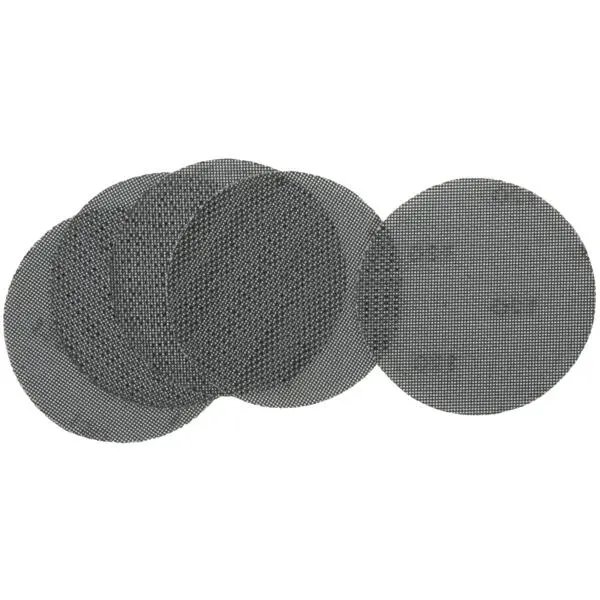 Slipepapir ros 60k ø150mm 5pk dtm8556 mesh nett 60k