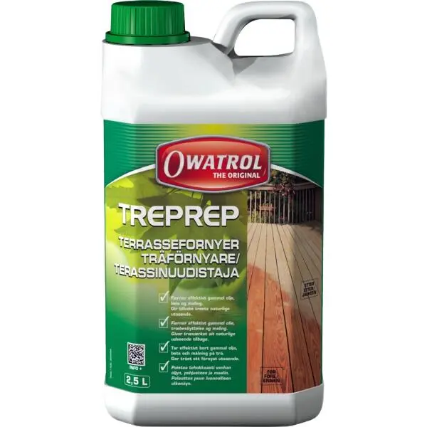 Terrassefornyer 2,5l treprep