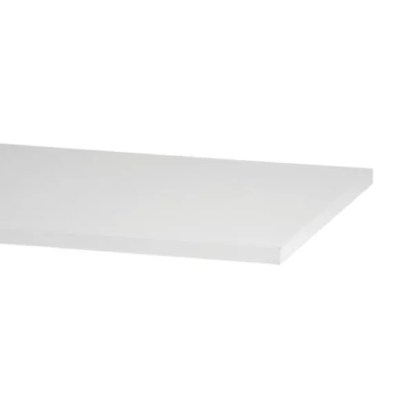 Melaminhylle 1200x400 hvit 1200x400x19 mm