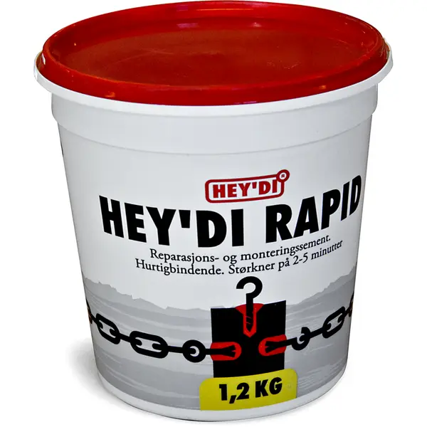 Mørtel rapid 1,2kg heydi
