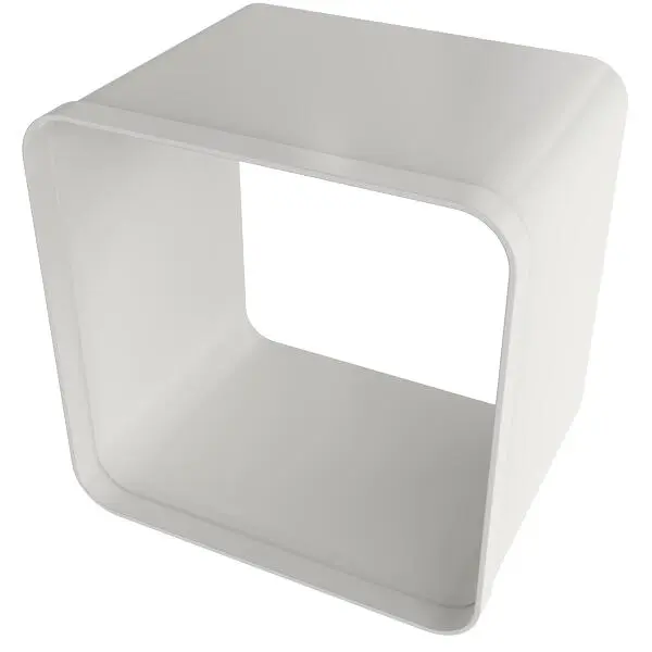 Skjøtekanal plast 12 cm 6x6"