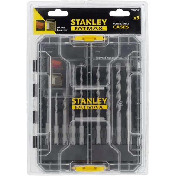 Borsett sds-plus 9st mur betong fatmax