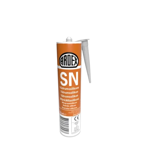 Silikon våtrom sn sølvgrå tube a 310 ml