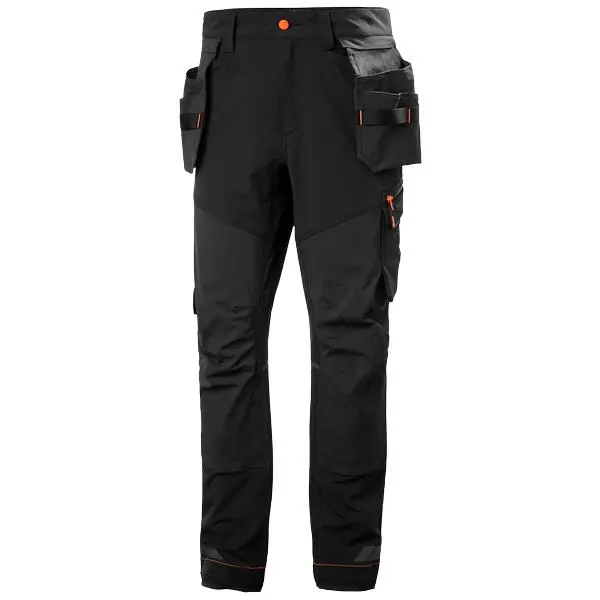 Håndverksbukse kensington sort c50