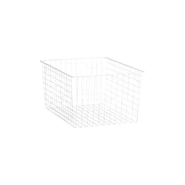 Trådkurv 45/3 standard hvit 427x527x285 mm