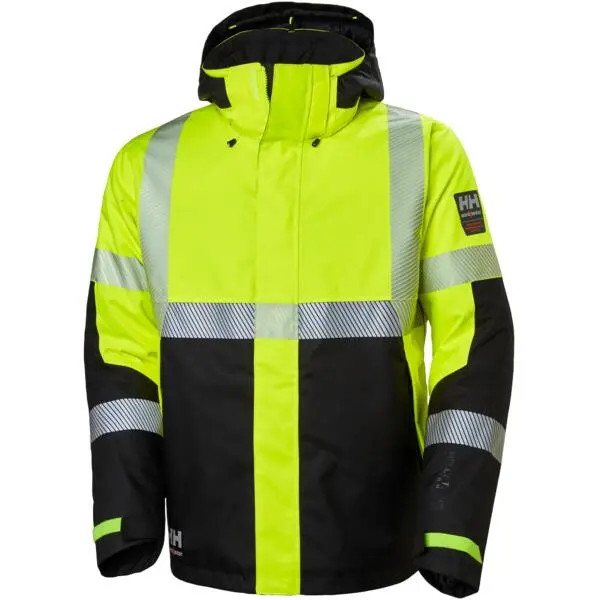 Vinterjakke 71372 gul/koksgrå m icu