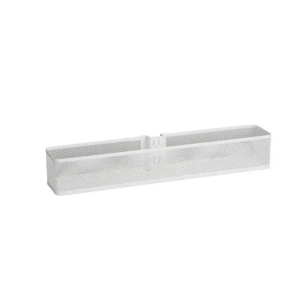 Meshkurv liten hvit 435 x 80 x 74 mm