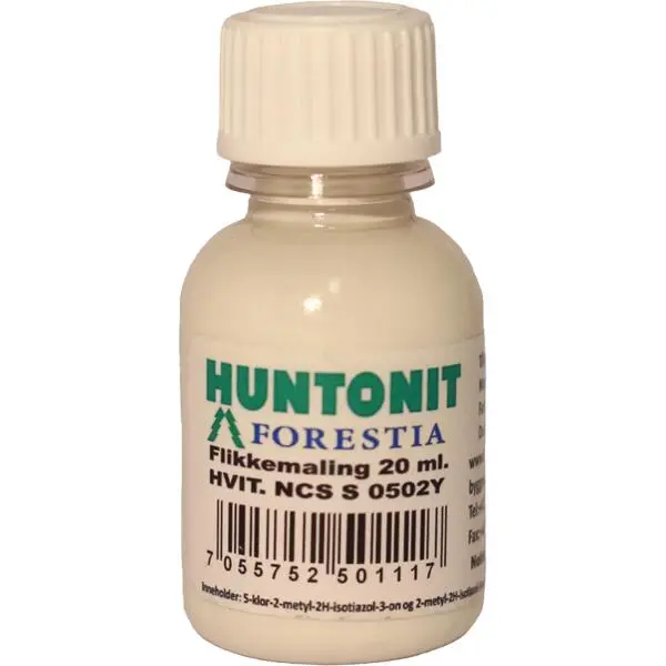 Flikkemaling hvit 20ml