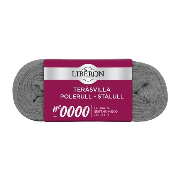 Stålull polerull 100g nr 0000