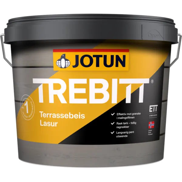 Terrassebeis trebitt oksydgul 2.7l