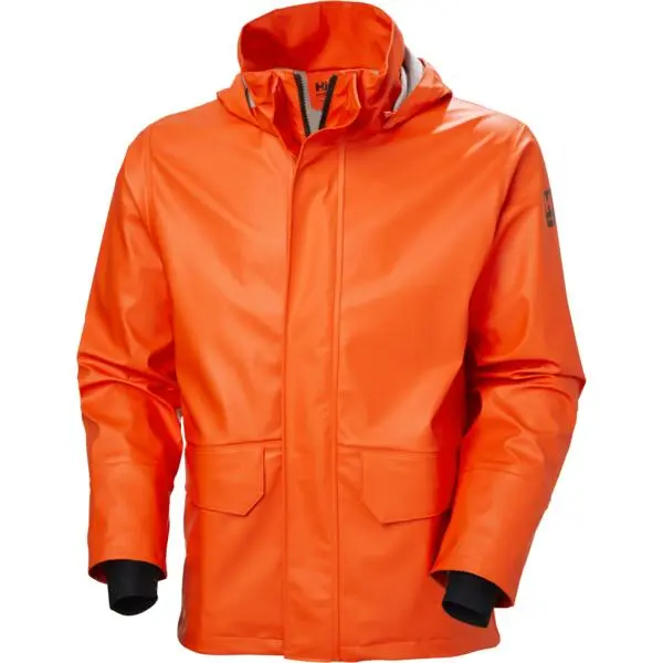 Regnjakke 70282 oransje m gale