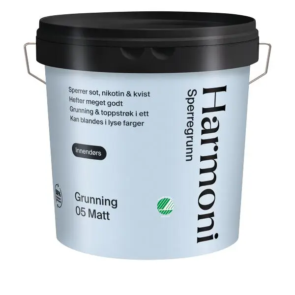 Sperregrunn hvit 2,7l