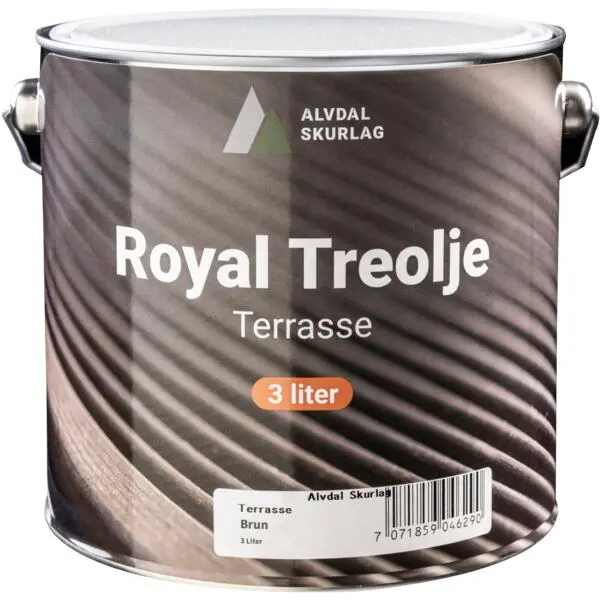 Treolje royal terrasse brun 3l