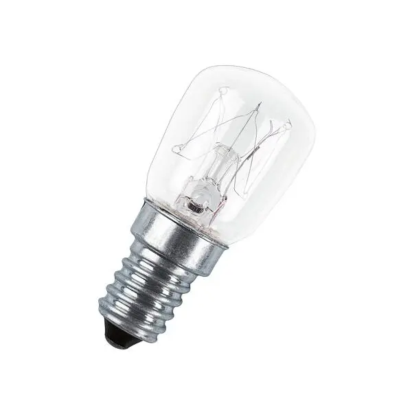 Lyspære mini e14 15w klar