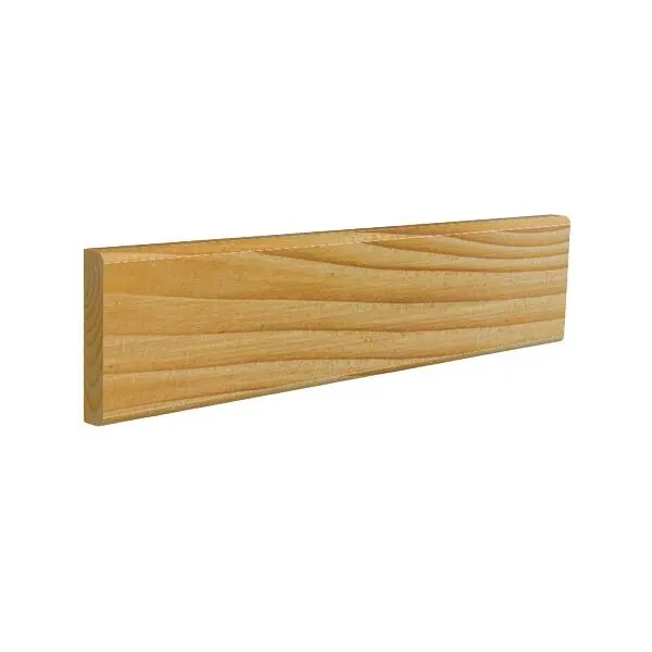 Brannmurlist ubehandlet furu