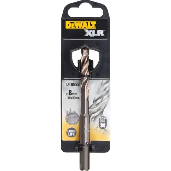 Murbor sds-plus xlr 8x110 dt8922 hardmetallspiss