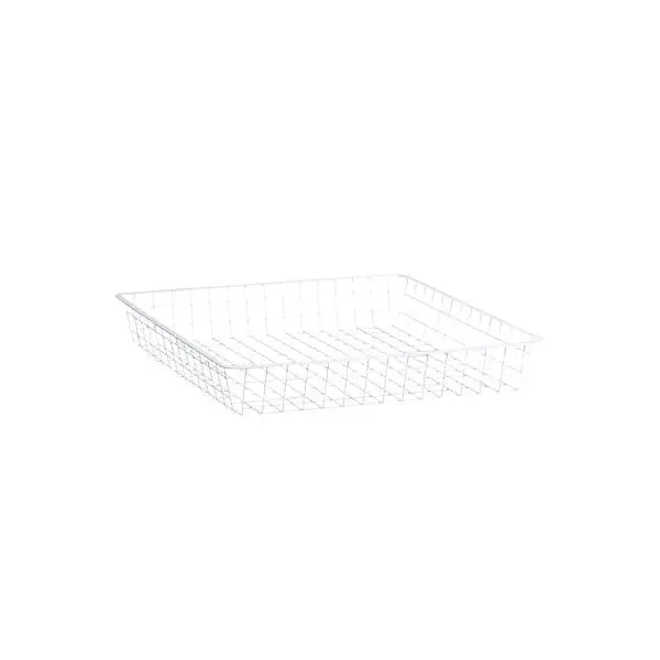 Trådkurv til uttreksramme 60x40x8 hvit