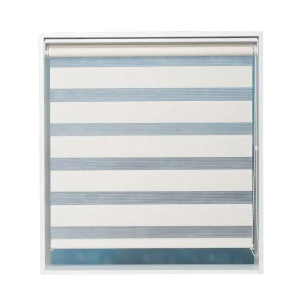 Rullegardin zebra 120x160 cm lin