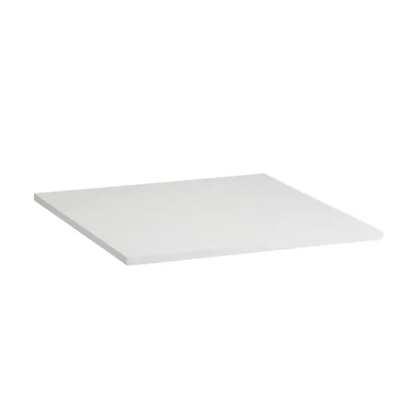 Topplate 55 standard hvit 550x535x16 mm