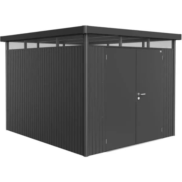 Utebod highline h5 mørk grå 2 dør 315x275