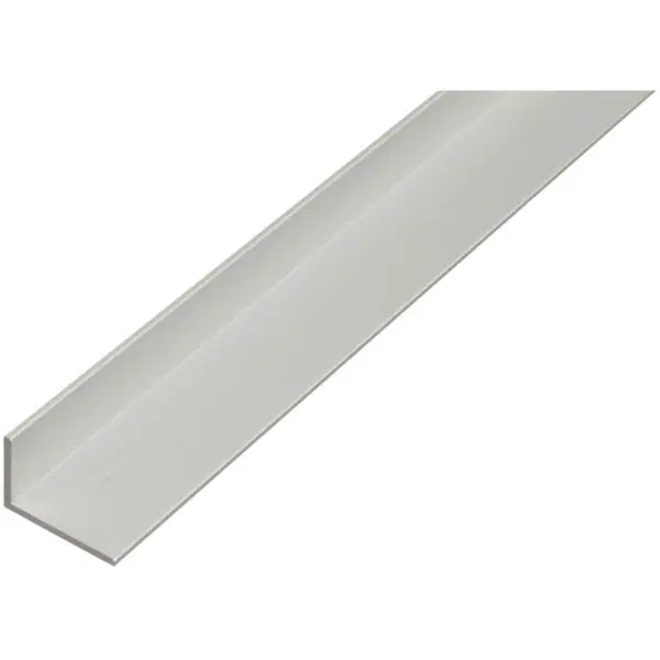 Profil vinkel aluminum 15x10x1,5/2,6m sølv