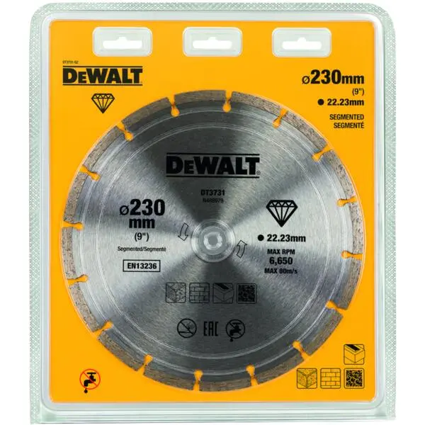 Kappeskive diamant segm 230mm dt3731