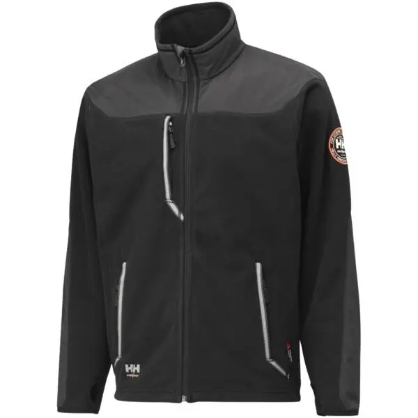 Jakke sort/mørkgrå 2xl barnaby