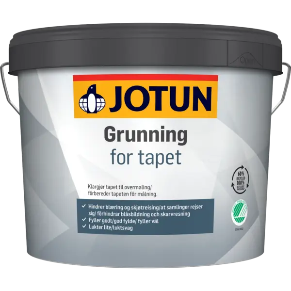 Grunning for tapet 3l