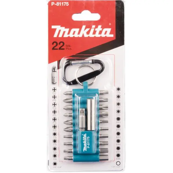 Bits sett p-81175 22 deler