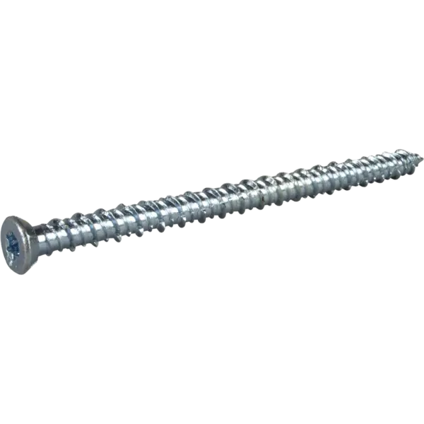 Betongskrue stål senkehode