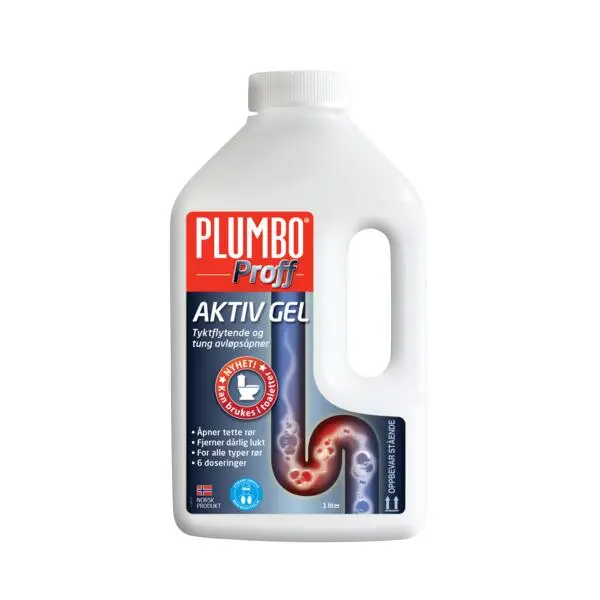 Avløpsåpner proff aktiv gel 1200 g