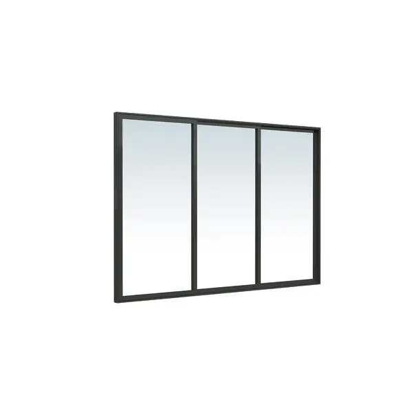 Skyvedør alu isoglass 260x200 v 3 dørblad. venstre utførelse