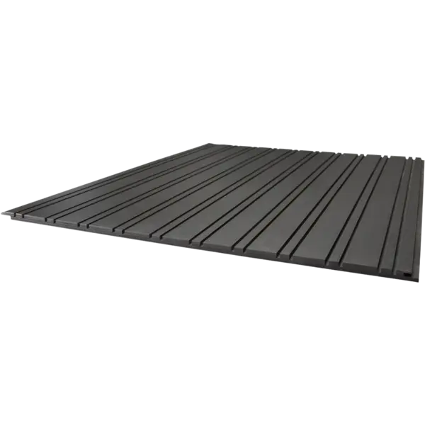 Spilepanel kryssfiner bjørk 12x617x239 mm malt s8500-n dempet sort