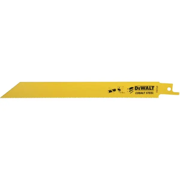 Bajonettsagblad 203mm dt2353 metall/jern 5stk