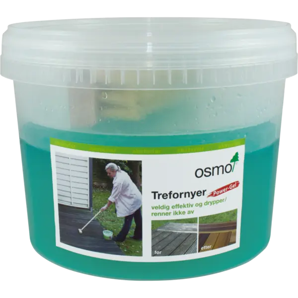 Trefornyer power gel 2,5l m-børste
