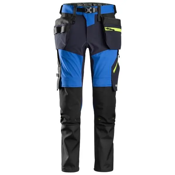 Bukse 6940 hp blå/sor 50 softshell stretch workwear