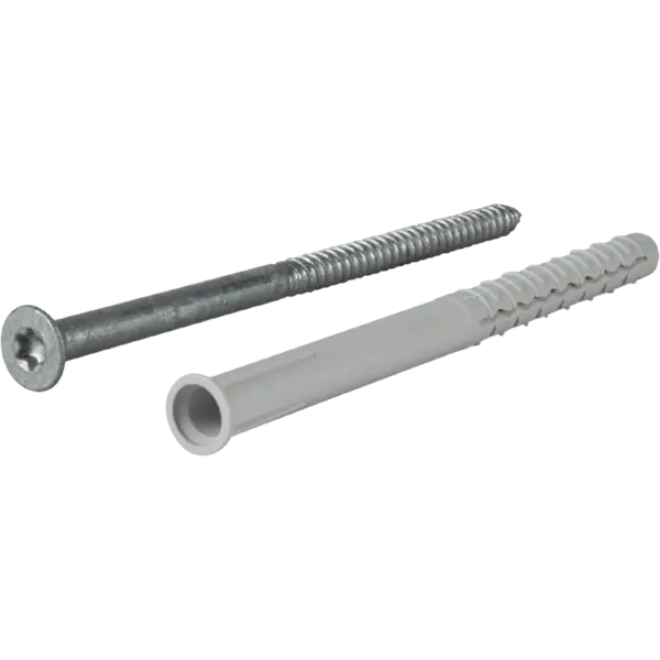 Fasadeplugg-skrue gxl plast senkehode