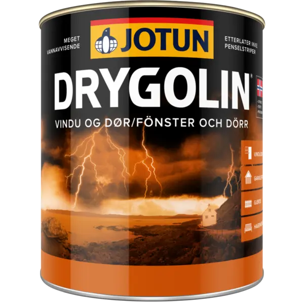 Drygolin vd kl.hvit base 0.9l